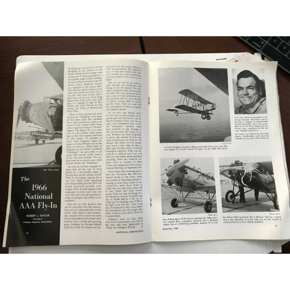 National Aeronautics Magazine Frederick C Crawford Flight Dec 1966 - Picture 9 of 12